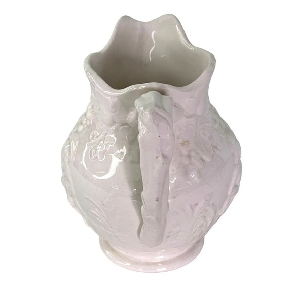 Vintage Spode England Porcelain Old English Tavern Pitcher K1256 Bone China Nice - Picture 6 of 8